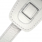 Preview: Richter Straps Beavertail Beluga White Gitarrengurt, #1046